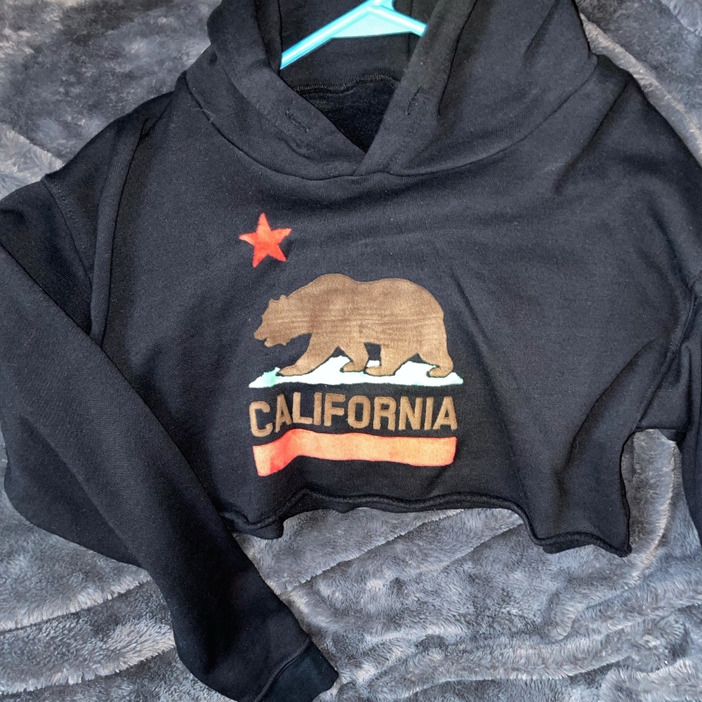 Cropped Original California Hoodie